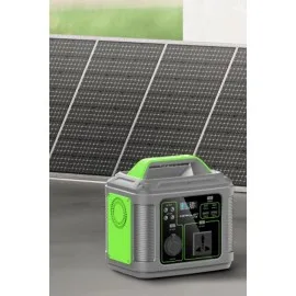 Konfulon Cn04 Powerbank 300W 60.000 Mah 5W Led Işıklı Kamp Şarj Pd 60W - Gri