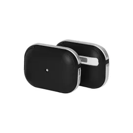 Movenchy Airpods Pro 2 (2.nesil) MO-A8 Armor Kılıf - Gümüş