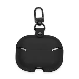 Newface Airpods Pro 2 (2.nesil) Çanta Deri Kılıf - Siyah