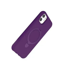 Newface Apple iPhone 11 Regal Magsafe Standlı Kapak - Derin Mor