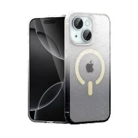 Newface Apple Iphone 15 Plus Pummel Shiny Magsafe Kapak - Siyah