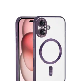 Newface Apple Iphone 17 Kross Magneticsafe Kapak - Mor