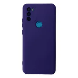 Newface General Mobile Gm 21 Plus Kılıf Nano Içi Kadife Silikon - Mor