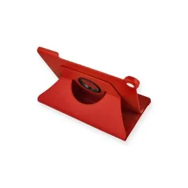 Newface Huawei Matepad T10S 10.1 Kılıf 360 Tablet Deri Kılıf - Kırmızı