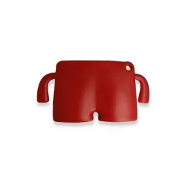 Newface iPad Pro 11 (2021) Kılıf Karakter Tablet Silikon - Kırmızı