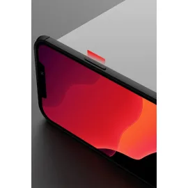 Newface Iphone 12 Pro Max Kılıf Range Yüzüklü Silikon - Siyah-Gold