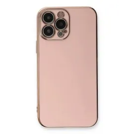 Newface Iphone 13 Pro Kılıf Volet Silikon - Pembe