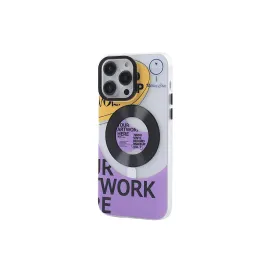 Newface Iphone 14 Pro Max Kılıf Apollo Magneticsafe Desenli Kapak - Apollo Şeffaf - 6