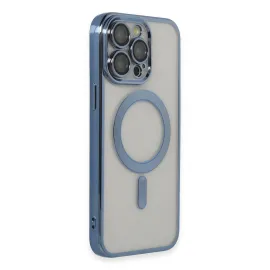Newface Iphone 14 Pro Max Kılıf Kross Magneticsafe Kapak - Sierra Blue