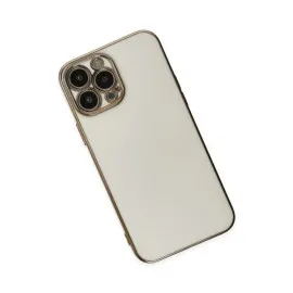Newface Iphone 14 Pro Max Kılıf Volet Silikon - Beyaz