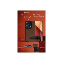 Newface Iphone 15 Kılıf Flip Cover - Kırmızı