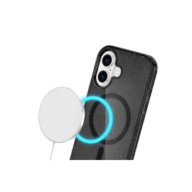 Newface Iphone 16 Plus Kılıf Glow Magsafe Kapak - Siyah