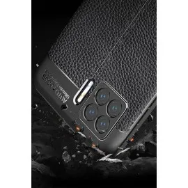Newface Oppo A73 Kılıf Auto Focus Kapak - Lacivert
