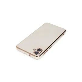 Newface Samsung Galaxy A04 Kılıf Volet Silikon - Beyaz