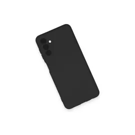 Newface Samsung Galaxy A14 4G Kılıf Nano Içi Kadife Silikon - Siyah