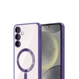 Newface Samsung Galaxy A15 4G Kross Magneticsafe Kapak - Mor