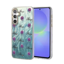 Newface Samsung Galaxy A36 Kılıf Blade Aynalı Desenli Kapak - Desen 9