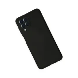Newface Samsung Galaxy M33 Kılıf Nano Içi Kadife Silikon - Siyah
