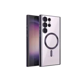 Newface Samsung Galaxy S23 Ultra Kılıf Kross Magneticsafe Kapak - Mor