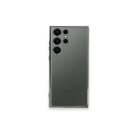 Newface Samsung Galaxy S24 Ultra Kılıf Razer Lensli Silikon - Mor
