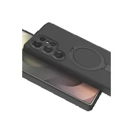 Newface Samsung Galaxy S25 Ultra Regal Magsafe Standlı Kapak - Titan Gri