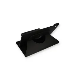 Newface Samsung Galaxy Tab A9 Plus Kılıf 360 Tablet Deri Kılıf - Siyah