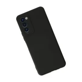 Newface Tecno Camon 18 Kılıf Nano Içi Kadife Silikon - Siyah