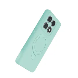 Newface Xiaomi Mi 14T Pro Regal Magsafe Standlı Kapak - Su Yeşili