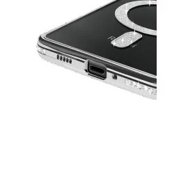 Newface Xiaomi Redmi 14C Joke Simli Magneticsafe Kılıf - Gümüş
