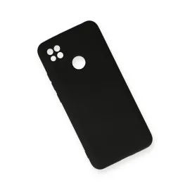 Newface Xiaomi Redmi 9C Kılıf Nano Içi Kadife  Silikon - Siyah