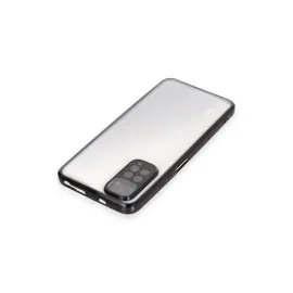 Newface Xiaomi Redmi Note 11 Kılıf Razer Lensli Silikon - Siyah