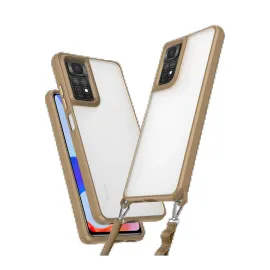 Newface Xiaomi Redmi Note 11 Pro Kılıf Penta Silikon Kılıf - Çöl Titanyum