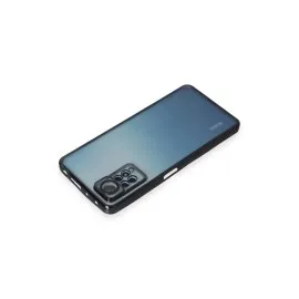 Newface Xiaomi Redmi Note 11 Pro Kılıf Razer Lensli Silikon - Siyah
