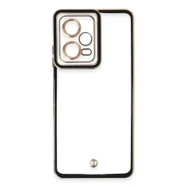 Newface Xiaomi Redmi Note 12 5G Kılıf Liva Lens Silikon - Siyah