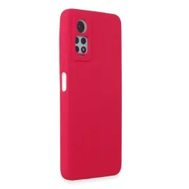 Newface Xiaomi Redmi Note 12 Pro 4G Kılıf Nano Içi Kadife Silikon - Pembe