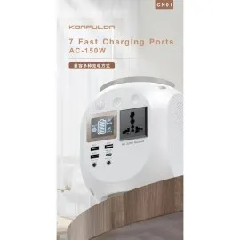 Konfulon Cn01 Powerbank 45.000 Mah Kamp Şarj Pd - Beyaz