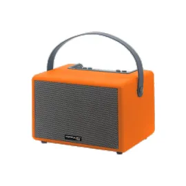 Konfulon F31 50W Sürücülü 2 Adet Mikrofonlu BT 5.2 Kablosuz Hoparlör - Turuncu