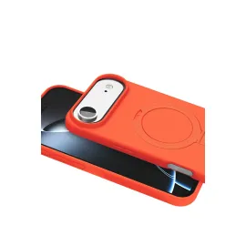 Newface Apple Iphone 17 Air Regal Magsafe Standlı Kapak - Turuncu