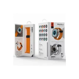 Newface Apple Watch 42mm KR412 Elegance Stylısh Kordon - Pudra