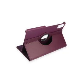 Newface Huawei Honor Pad 10 12.1 Kılıf 360 Tablet Deri Kılıf - Mürdüm