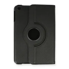Newface iPad Mini 1 Kılıf 360 Tablet Deri Kılıf - Siyah