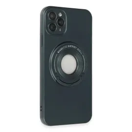 Newface Iphone 12 Pro Kılıf Lukka Magneticsafe Kapak - Koyu Yeşil