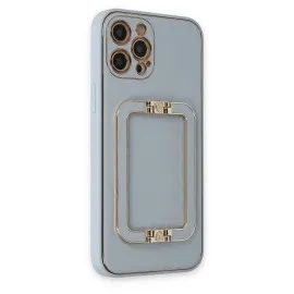 Newface Iphone 12 Pro Max Kılıf Coco Elit Kapak - Turkuaz