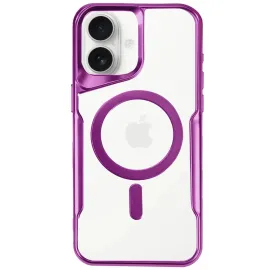 Newface Iphone 16 Plus Kılıf Boyi Magsafe Silikon Kapak - Pembe