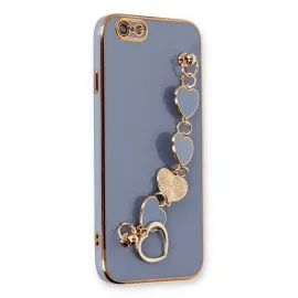 Newface Iphone 6 Kılıf Esila Silikon - Gri