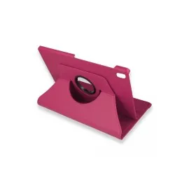 Newface Lenovo M10 Fhd Plus X606F Kılıf 360 Tablet Deri Kılıf - Pembe