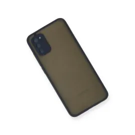 Newface Samsung Galaxy A02S Kılıf Montreal Silikon Kapak - Lacivert