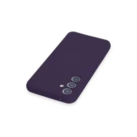 Newface Samsung Galaxy A54 5G Kılıf Nano Içi Kadife Silikon - Mor