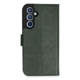 Newface Samsung Galaxy A54 5G Kılıf Trend S Plus Kapaklı Kılıf - Yeşil