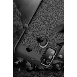 Newface Samsung Galaxy M30S Kılıf Auto Focus Kapak - Kırmızı